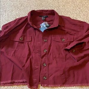 Never worn forever 21 cropped jacket